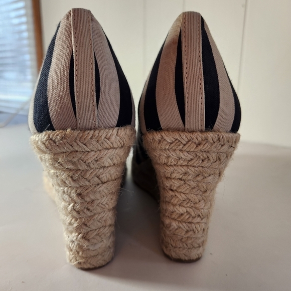 J. Crew Seville Espradille Wedge Heels Size 9 - Picture 4 of 15